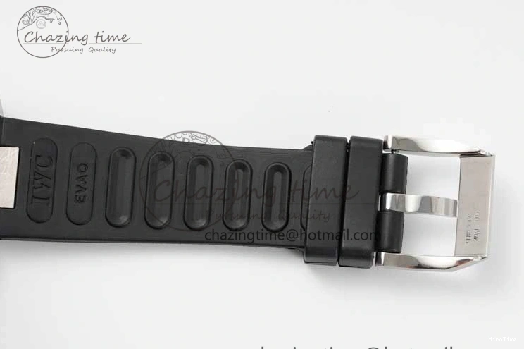 MIROTIME 1229 TechFriendly Aquatimer SS IW3290 RSF 1:1 Best Edition Black Dial on Black Rubber Strap A 7076